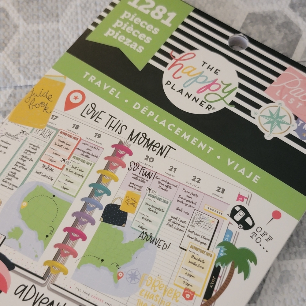 NWT | Happy Planner Travel Stickers